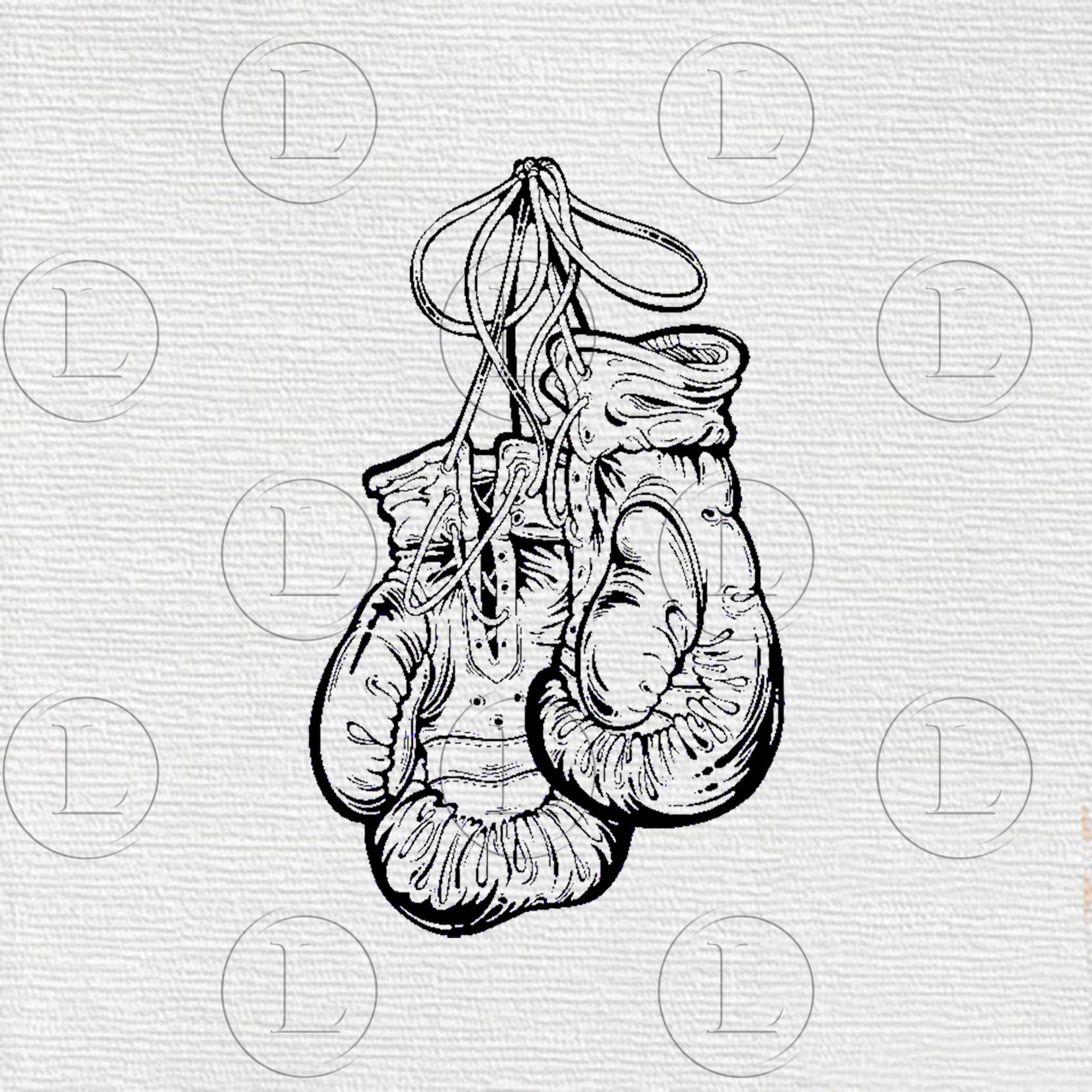 Tatouage Gant De Boxe Signification Boxing gloves tattoo - Etsy France