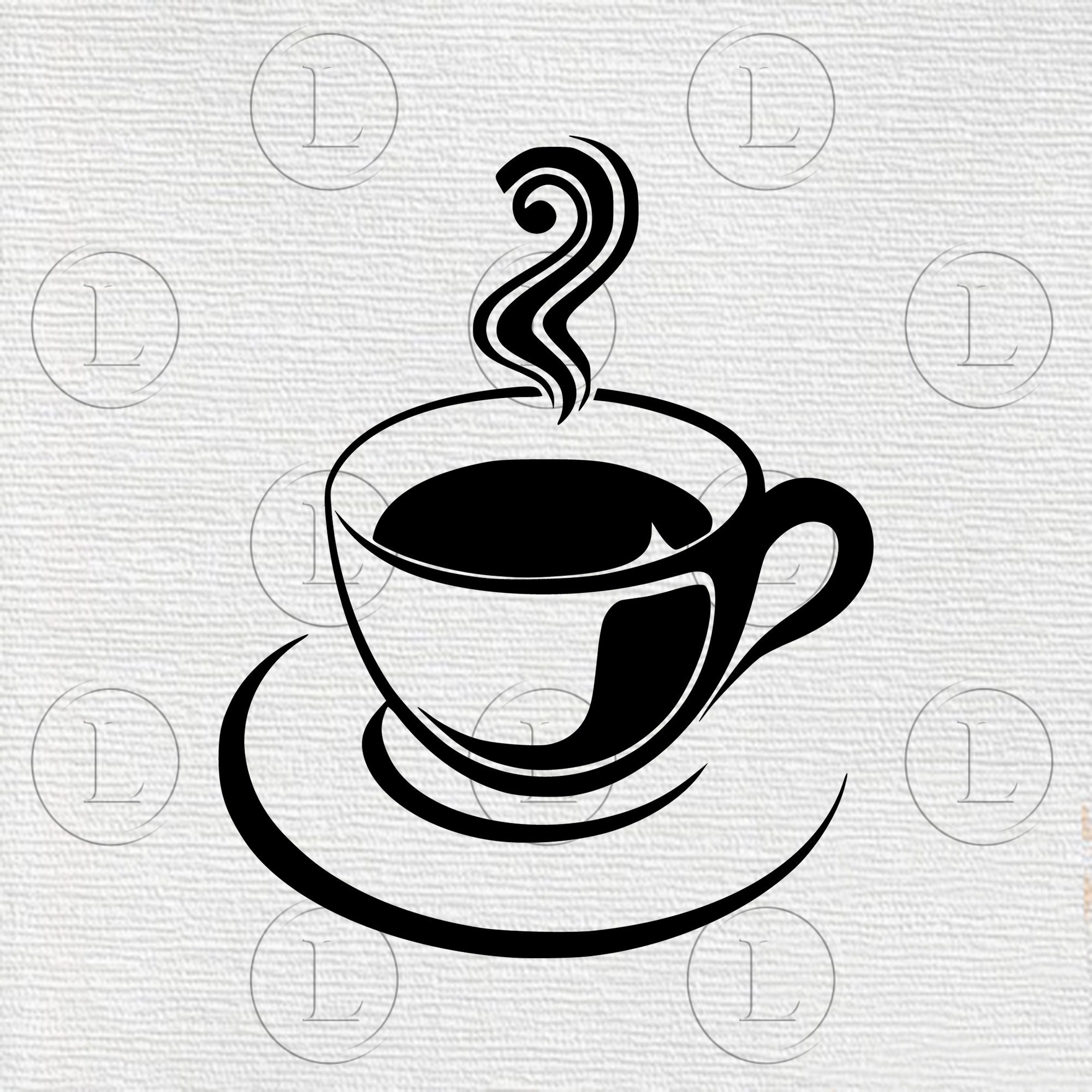 Es Ist Kaffeezeit Svg Kaffeetasse Kaffeetasse Logo Clipart Etsy