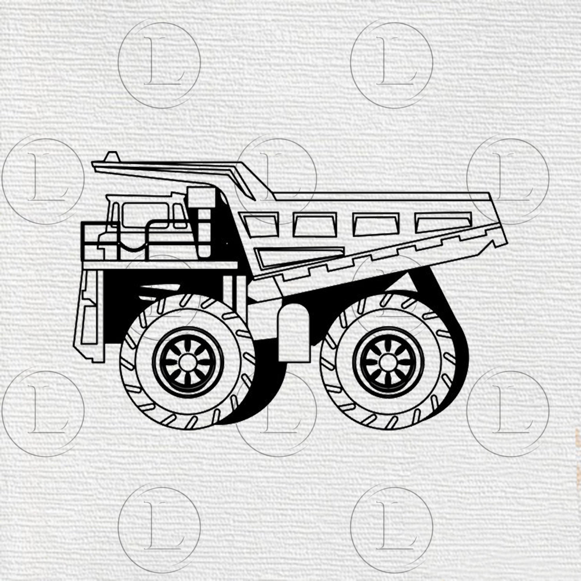 Free Free 314 Dump Truck Silhouette Svg SVG PNG EPS DXF File