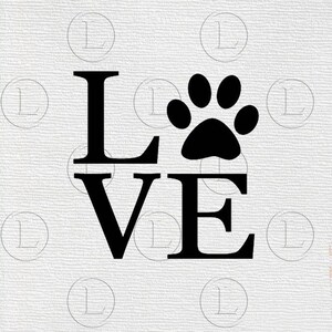 Liebe mein Hund Svg - Liebe mein Hund Eps - Liebe mein Hund Inschrift-Svg für Cricut - Silhouette - DXF