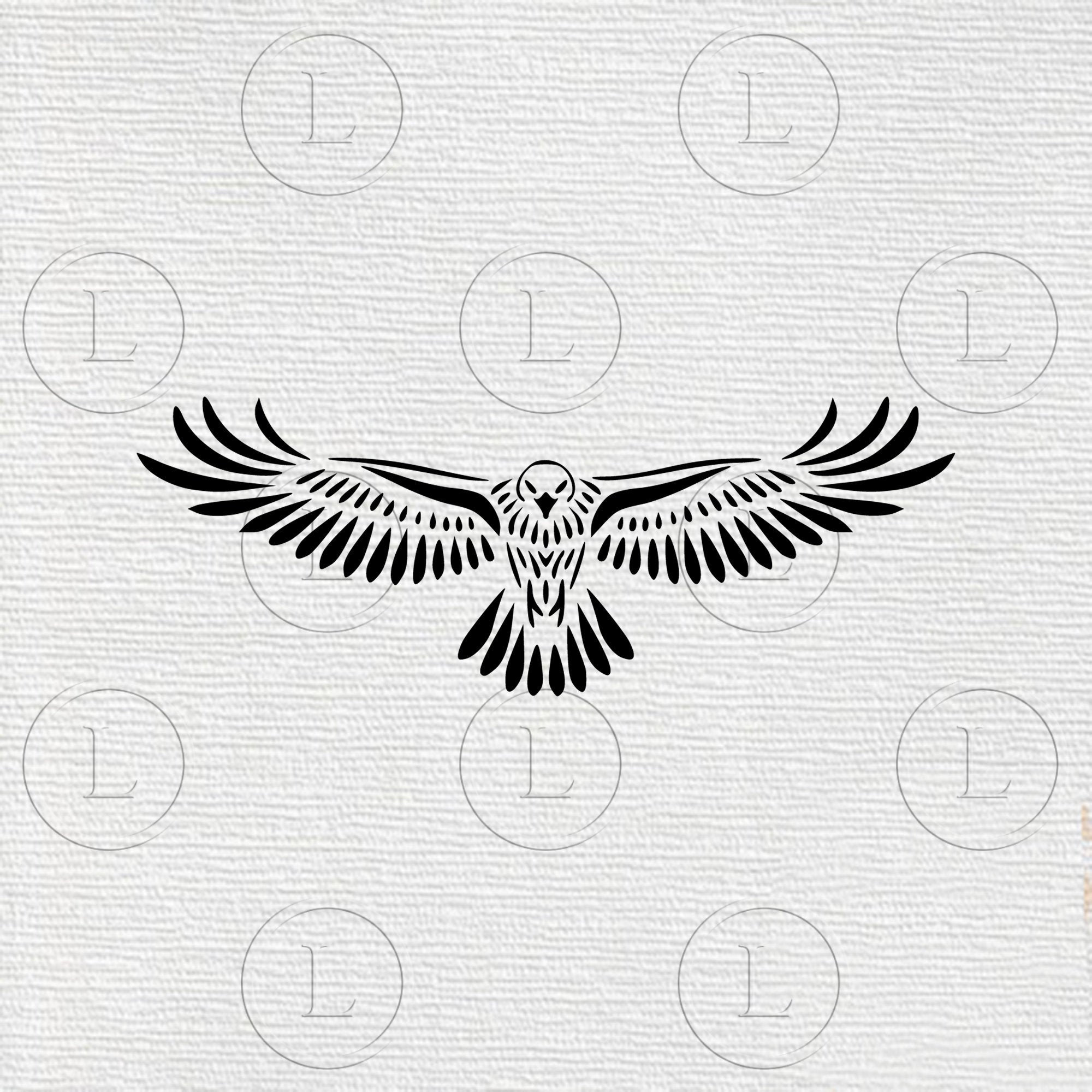 Hawk Svg-hawk Vector Graphics-hawk Drawing Svg Hawk Black - Etsy Singapore