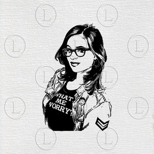 Bespectacled girl svg-Bespectacled girl image - vector graphics silhouette-Bespectacled girl picture illustration- Svg eps dxf png files