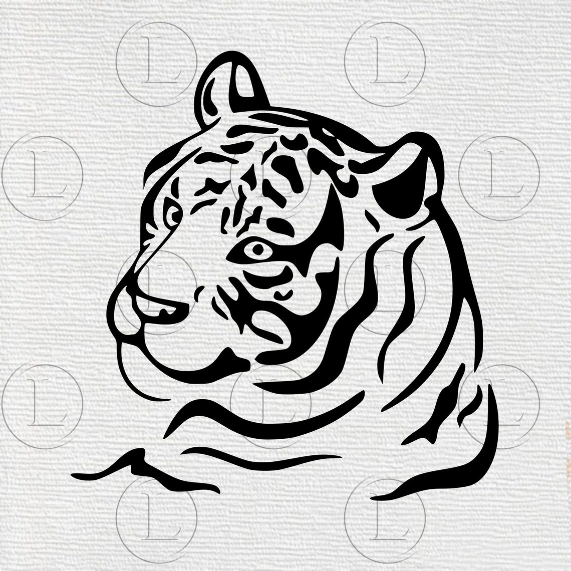 Tiger Svg File Tiger Svg Tiger Animals tiger Animals | Etsy