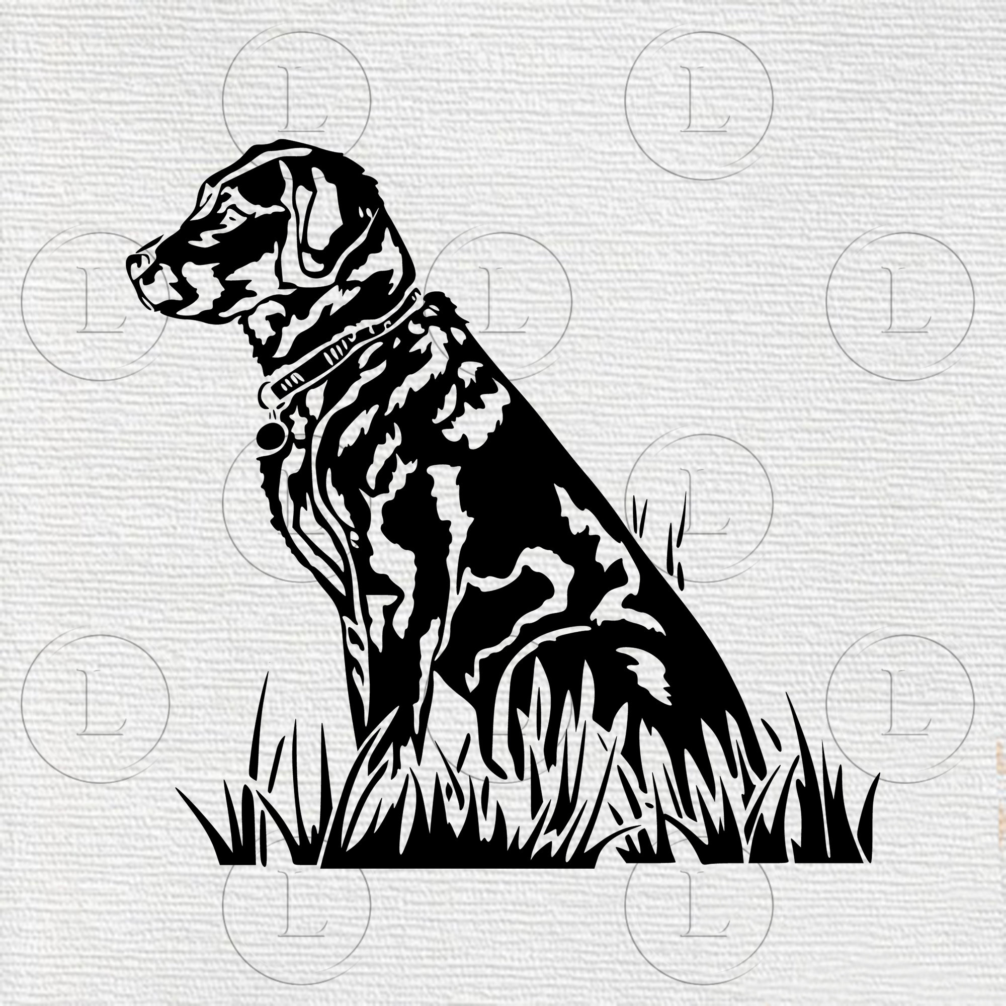 Hunting dog svghunting dog vector graphicshunting dog Etsy