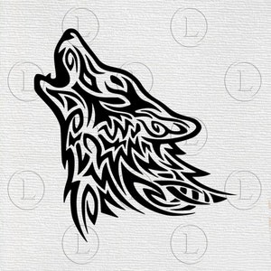 Wolf svg -Wolf svg  vector graphics- Wolf  animal clip art- Wolf  svg for cricut-Wolf silhouette svg-Wolf drawing svg- Svg Png DXF files