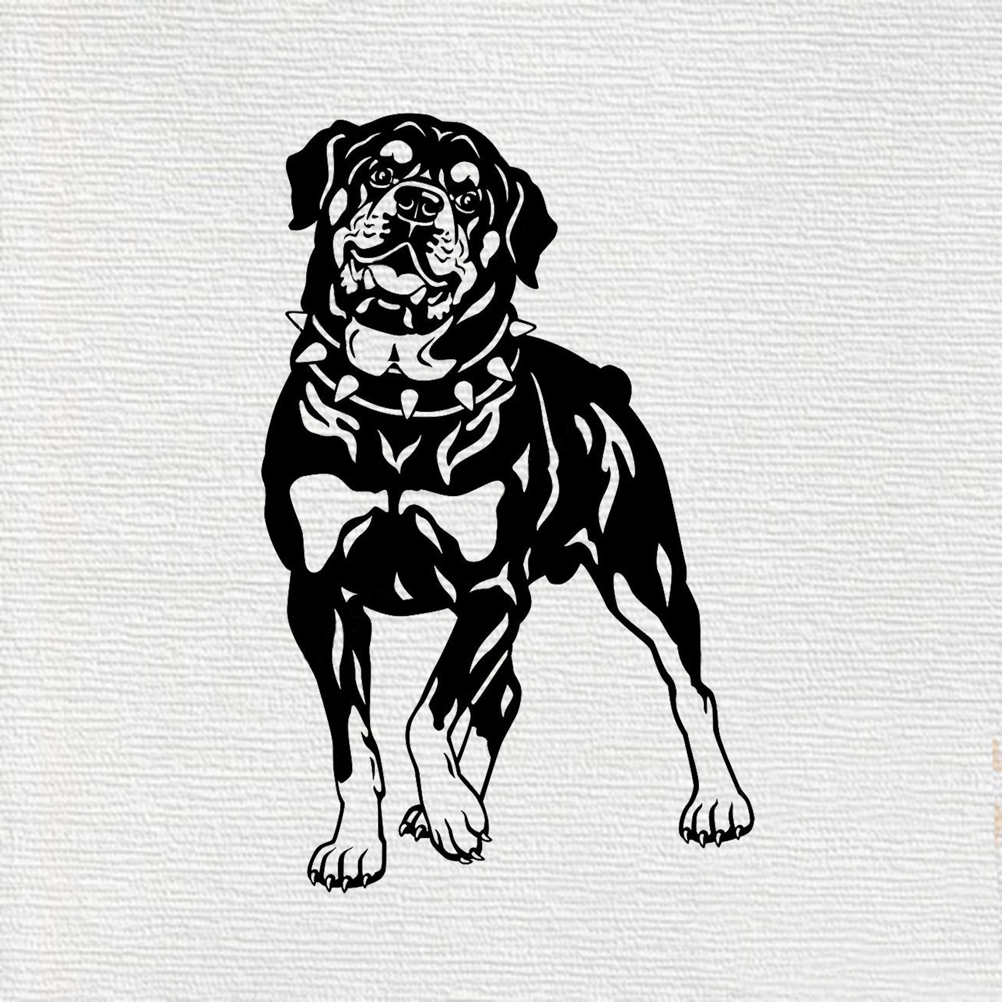 Rottweiler Dog, 5D Diamond Painting Kits