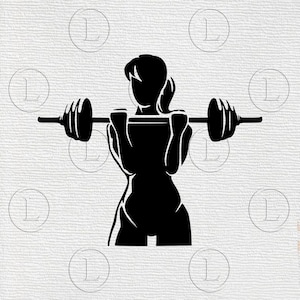 Girl With Dumbbells Png -  Canada