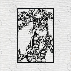 Kitty svg-Kitty stickers svg file-Kitty png transparent -Kitty svg For Cricut-Kitty animal clip art - Kitty Still life - Kitty silhouette