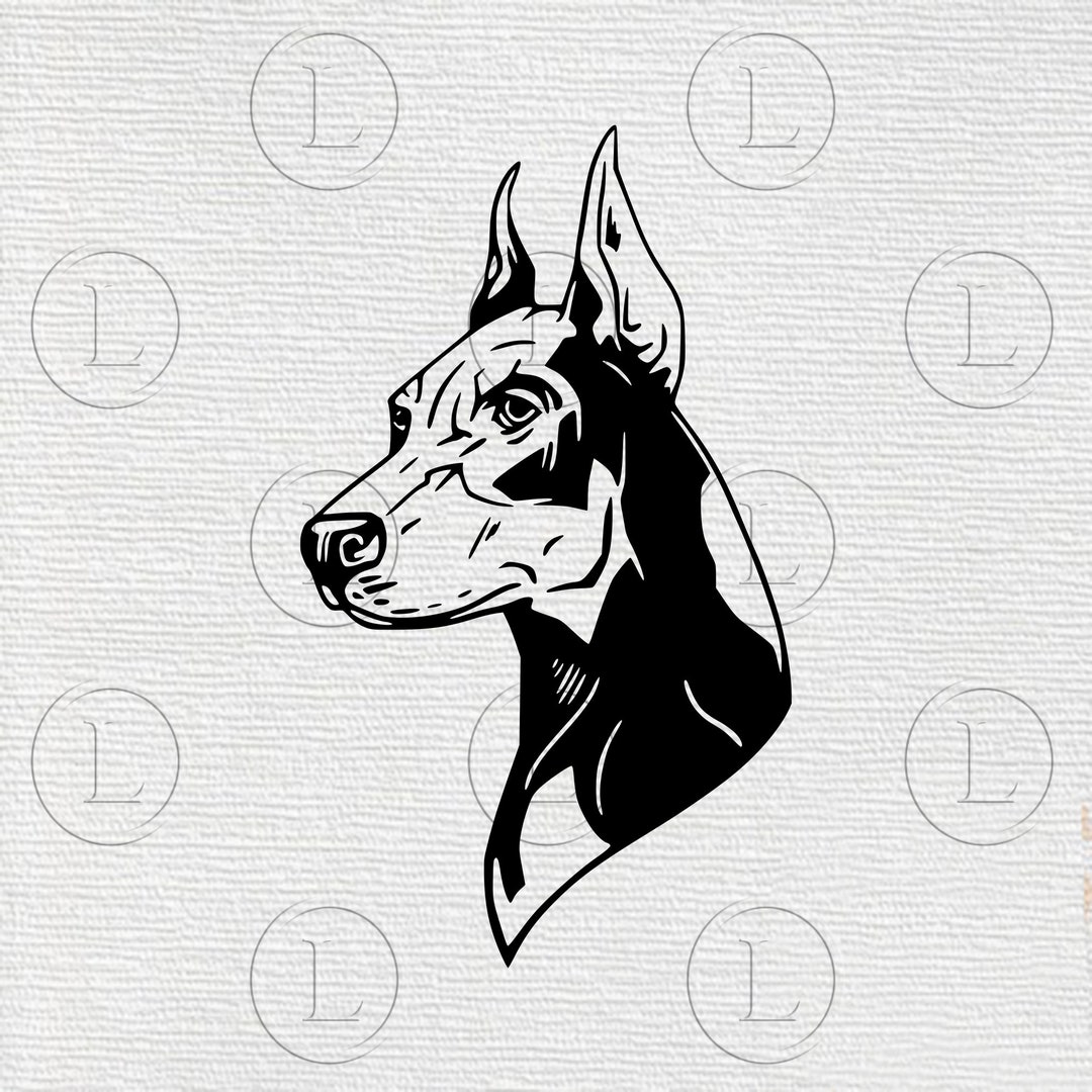 犬ドーベルマン svg - 番犬 - ドーベルマン png - 動物クリップ