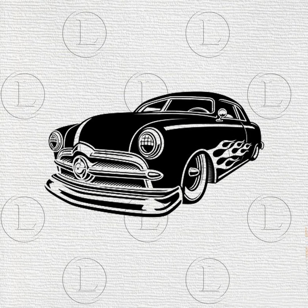 Old Car Silhouette Old Car Svg Old Car Design Old Car PNG Car Il 1080xN.2058259239 A3wr