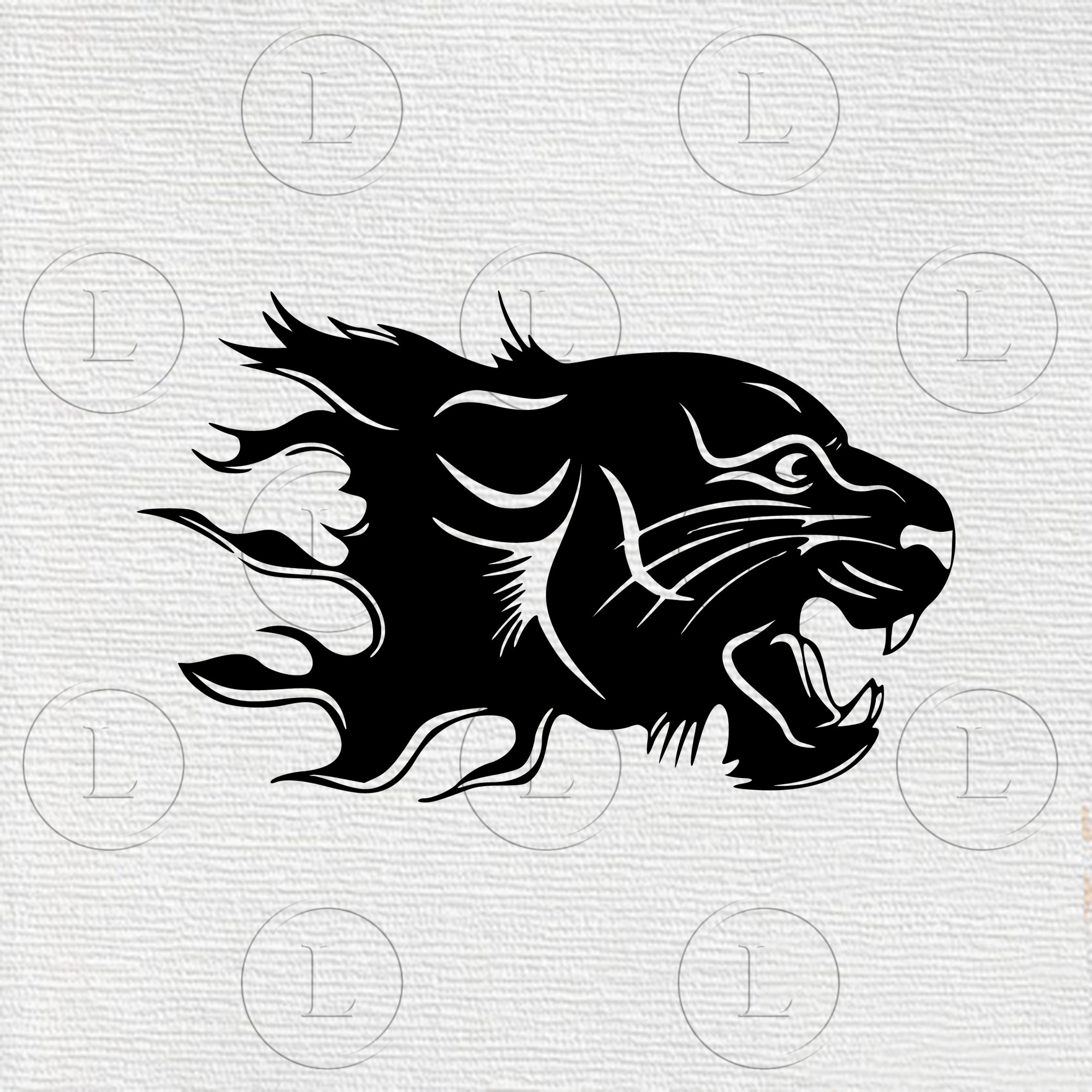 Black Panther Tribal Tattoo Designs
