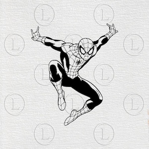 Spiderman svg- spider png-Spiderman superhero clipart movie cartoon -svg for cricut-Spiderman vector graphics- Spiderman png-dxf-pdf