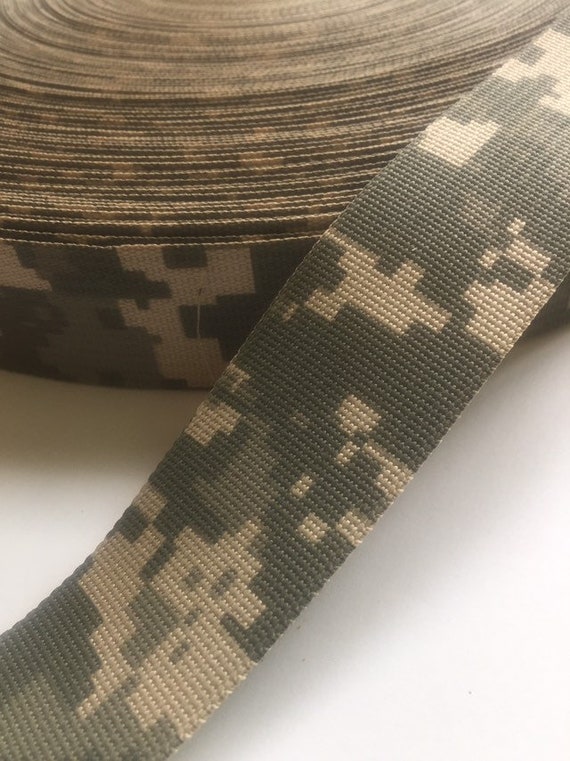 Military Webbing ACU Digital Mil spec 1.5 Wide Webbing Double Side