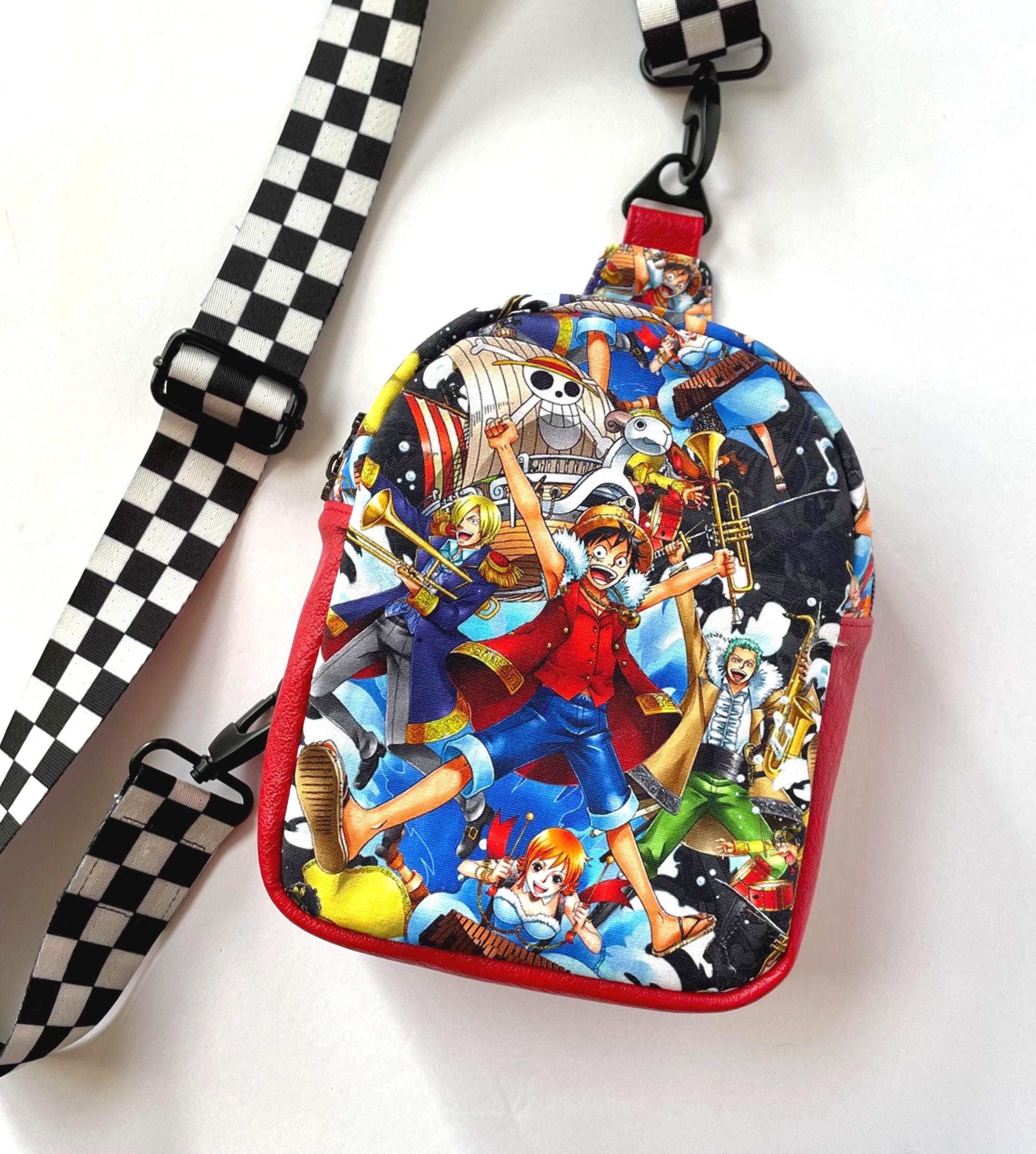 WANHONGYUE Anime Borse Messenger Borsa a Tracolla in Tela Sacchetto del Messaggero Vintage Borsa a Spalla Borse Casual