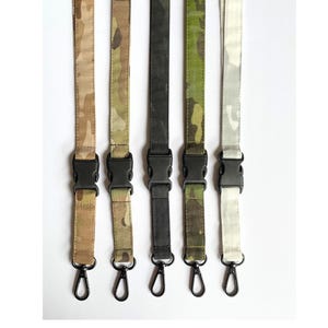 Breakaway Multicam Lanyard Multicam, Multicam Black Multicam Tropic Multicam Arid Multicam Alpine key badge fob authentic detachable