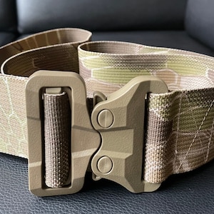 Kryptek Highlander Belt 2&quot; Wide, Cobra Buckle