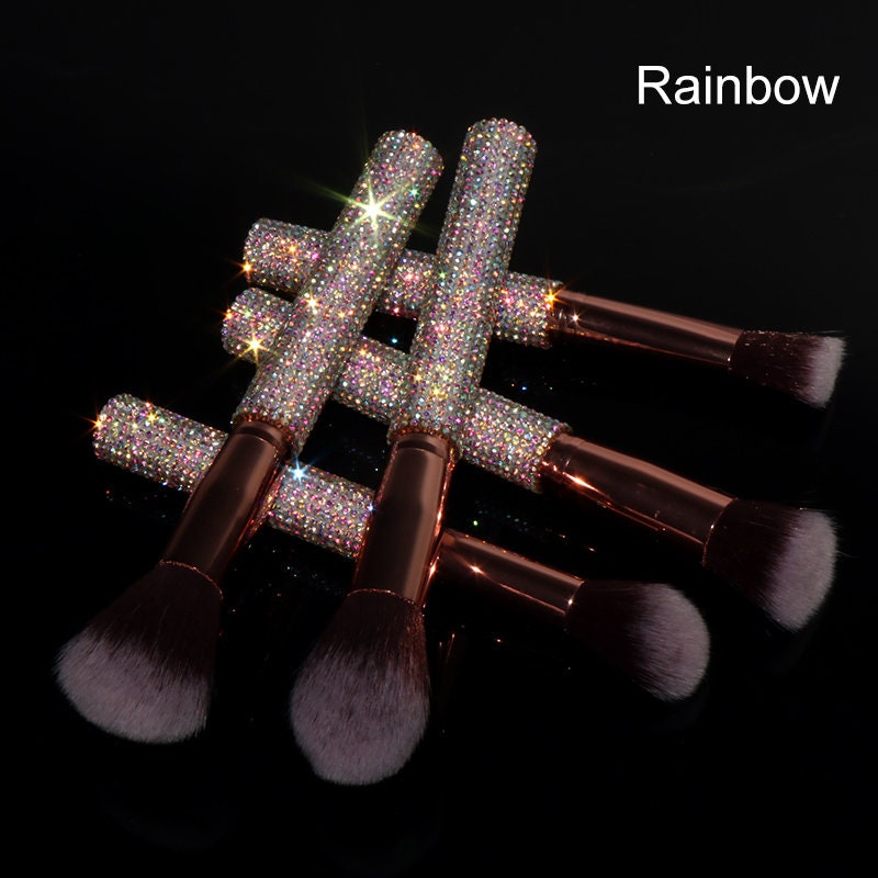 Limited Time Offer Glitter Makeup Brush Set 5 Piece/Set Etsy