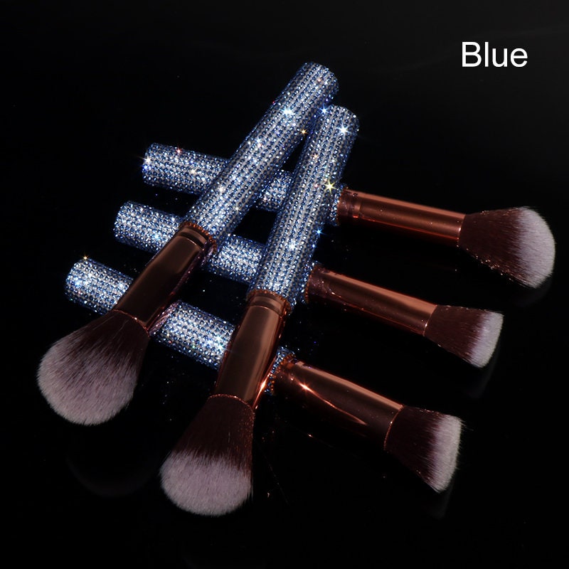 Limited Time Offer Glitter Makeup Brush Set 5 Piece/Set Etsy