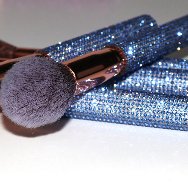 Limited Time Offer Glitter Makeup Brush Set 5 Piece/Set Etsy