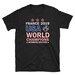 USA women soccer team world championship cup Unisex Tshirt/ Usa Women's World Champions 2019 tshirt/ usa women's soccer tee 