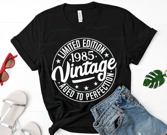 Vintage 40th Birthday Shirt, 1979, Aged To Perfection Vintage 40th Birthday Shirt, 1979, Aged To Perfection