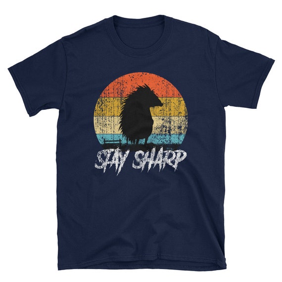 Vintage Sunset Trendy Animal Silhouette Hedgehog T-Shirt Vintage Sunset Trendy Animal Silhouette Hedgehog T-Shirt