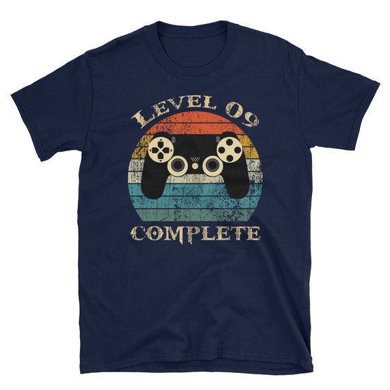 9th Wedding Anniversary Gifts Level 9 Complete Gamer T-Shirt 9th Wedding Anniversary Gifts Level 9 Complete Gamer T-Shirt