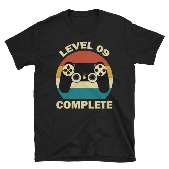 9th Wedding Anniversary Gifts Level 9 Complete Gamer T-Shirt 9th Wedding Anniversary Gifts Level 9 Complete Gamer T-Shirt