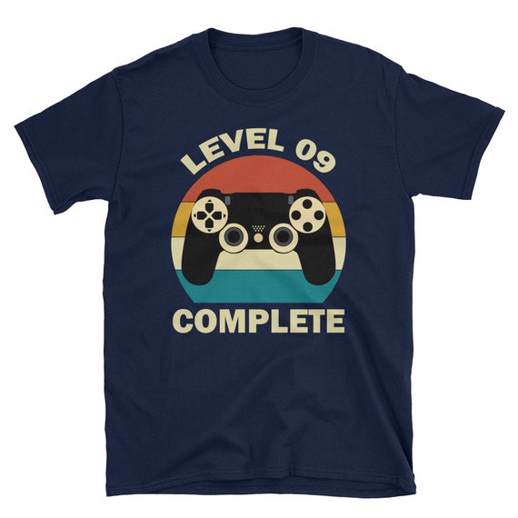 9th Wedding Anniversary Gifts Level 9 Complete Gamer T-Shirt 9th Wedding Anniversary Gifts Level 9 Complete Gamer T-Shirt