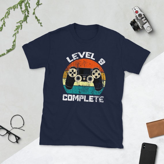 9th Wedding Anniversary Gifts Level 9 Complete Gamer T-Shirt 9th Wedding Anniversary Gifts Level 9 Complete Gamer T-Shirt