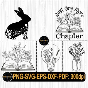 Wildflowers SVG Bundle, Wildflowers SVG, wildflower clipart, Stay Wild Svg, floral svg, floral Cat SVG, Floral Frame Svg, Floral Book Svg
