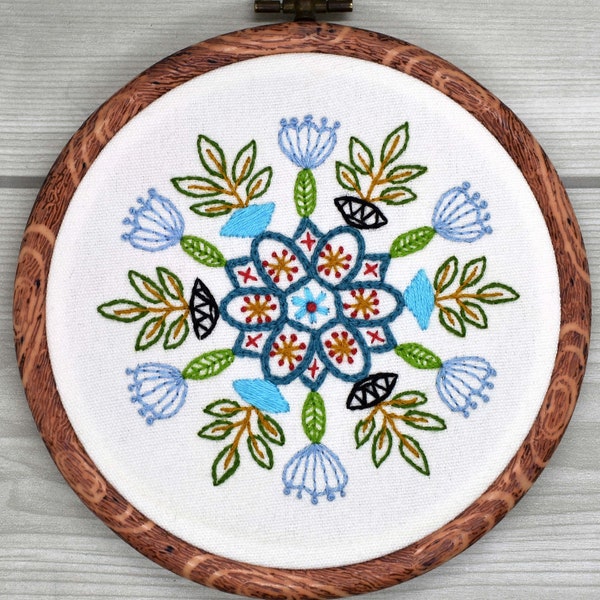 Folk Art Embroidery Etsy