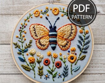 フランス刺繍と図案124集 花と蝶 | 戸塚刺しゅうオンラインショップ