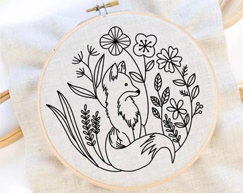 動物刺繍とパターン 草花と動物たちの刺繡ガーデン | Animal embroidery forum