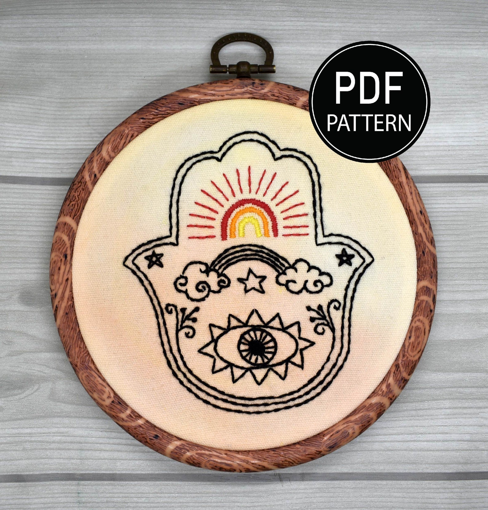 Eye In The Palm Of Your Hand Hamsa Embroidery Eye In The Palm Of Your Hand Hamsa Embroidery
