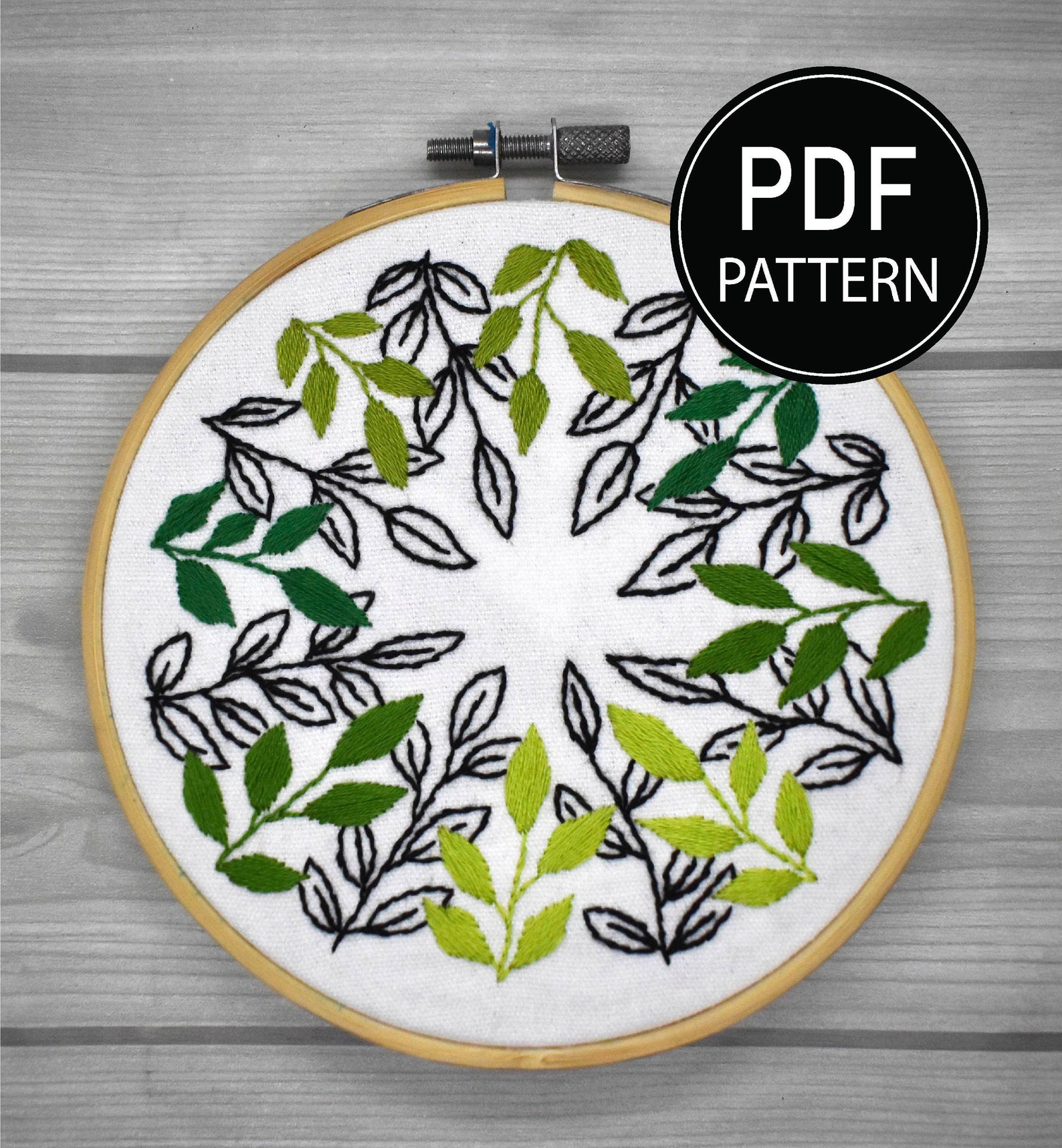 Green leaf jessecmault pattern leaf line art jessecmault pattern  etsy
