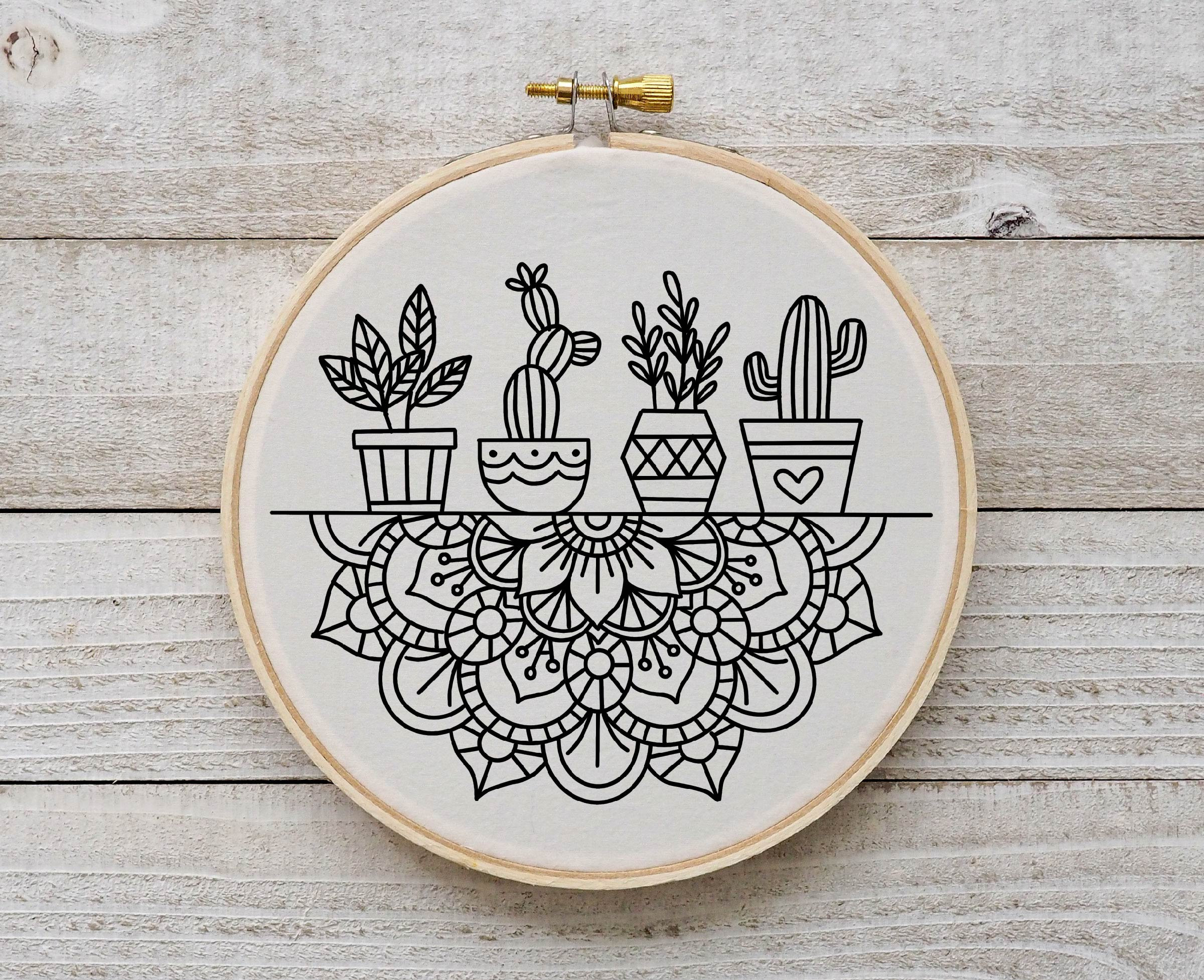 【GRAVER】Drawing Cactus Embroidery Round Knit il_fullxfull.6633385515_ogsl.jpg