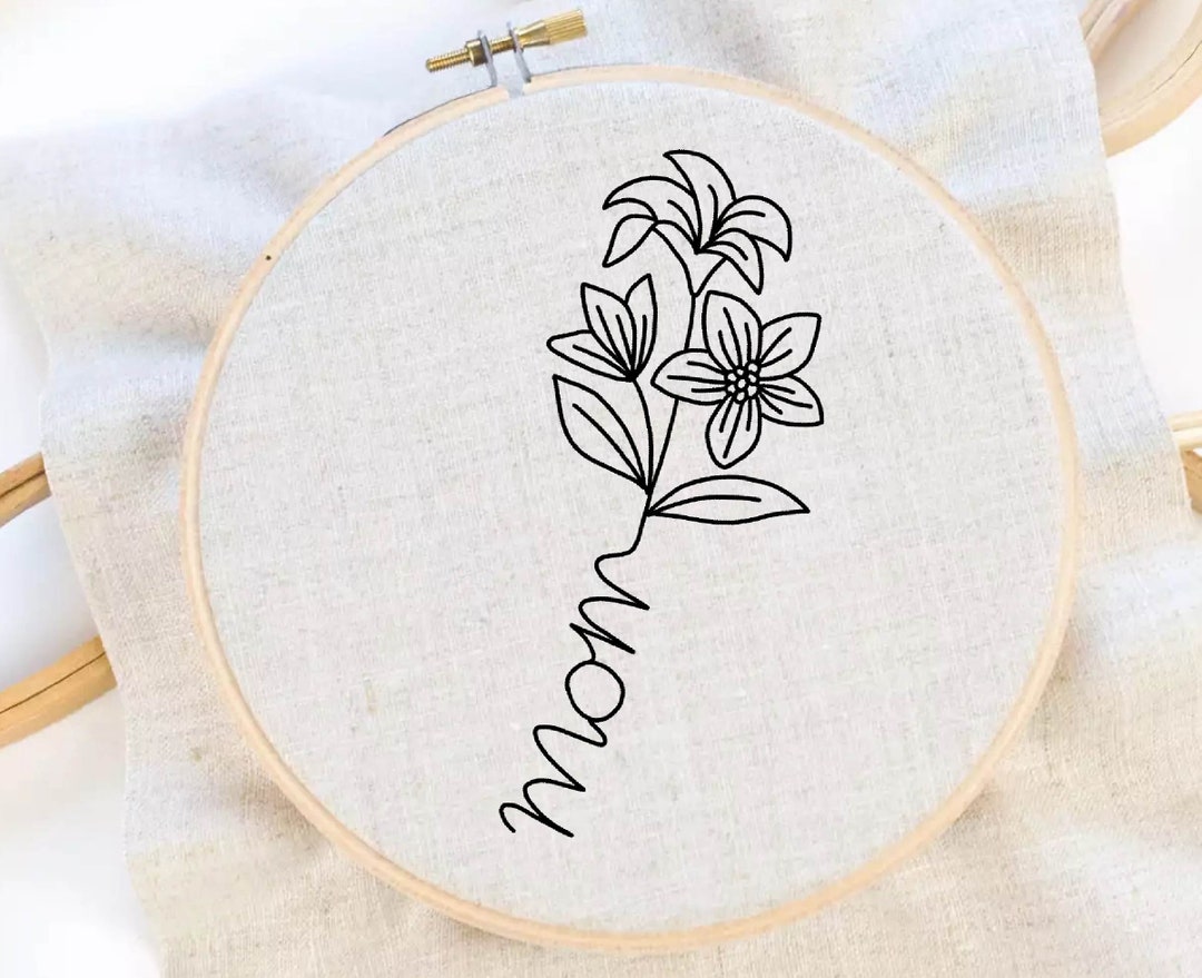 Mother Embroidered Mockneck main image 1