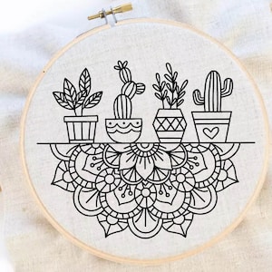 Cactus Mandala - Etsy