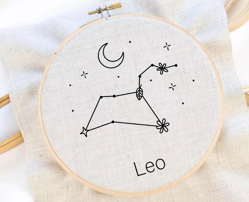 Leo Sky Blue Embroidery Co-ord set