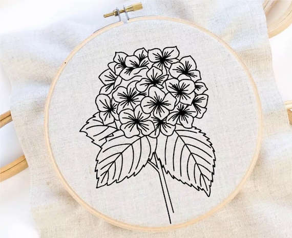 hydrangeaオーダーページ Hydrangea - PDF Cross Stitch Pattern – Wizardi