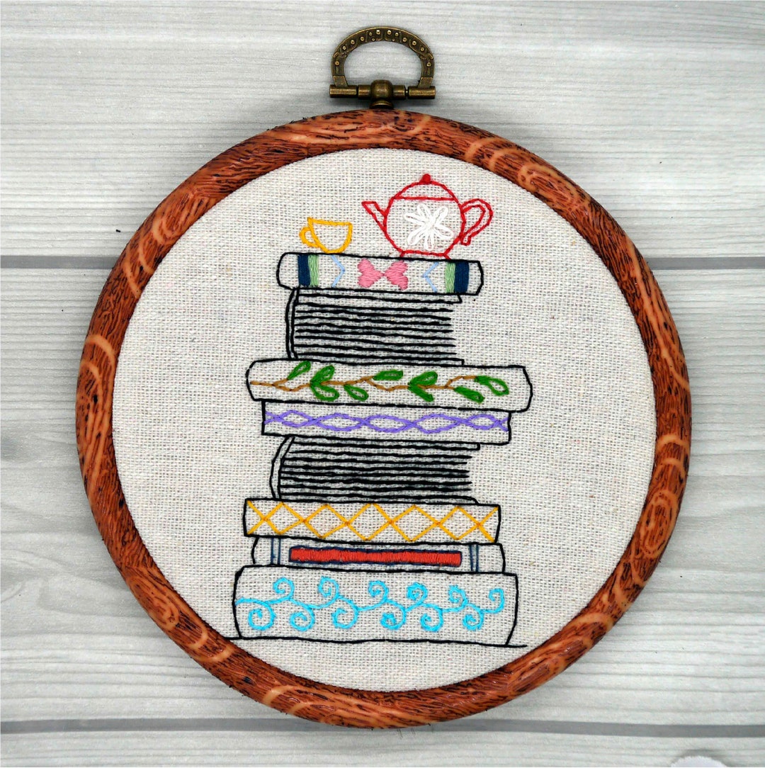 Animal Stackers - Hand Embroidery Pattern - Shipped