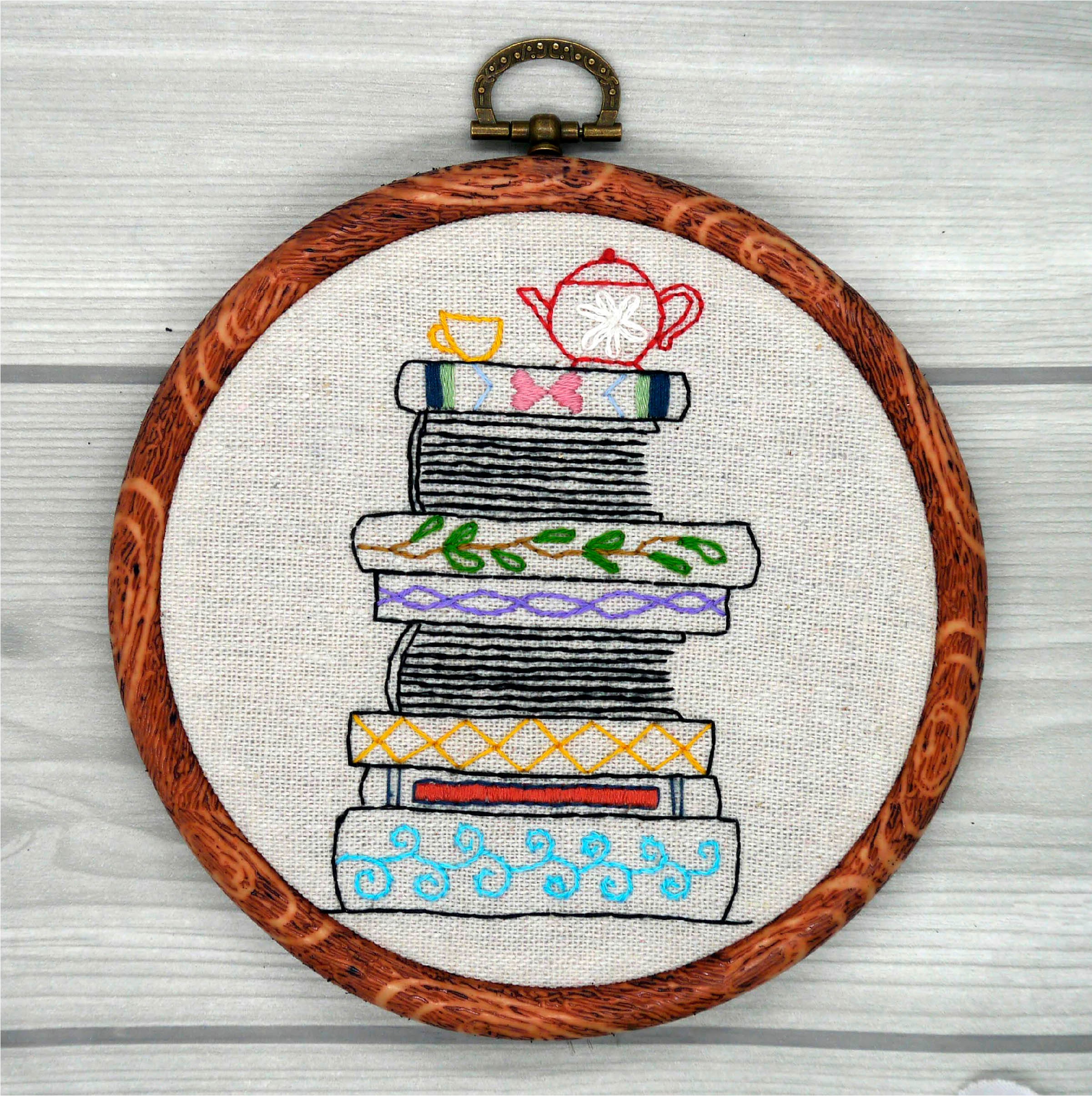 Bookish Cross-Stitch and Embroidery Patterns to Download and Make