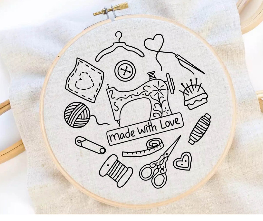 Sewing Machine Embroidery Pattern Sewing Kit Embroidery Sewing Room