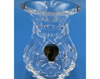 Pantalla de repuesto para portavelas tipo huracán de cristal Waterford, 2,5 cm x 10 cm.