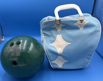 ビンテージ ボウリング ボール Brunswick クラウン ジュエル