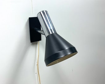 Udjustable Vintage Wall Lamp from Hustadt, 1970s. Germany. Design - Vintage - Raak - Fog & Morup - Space Age - Home - Dijkstra.