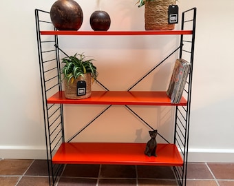 Free shipment!!! standing TOMADO Holland metal bookshelves  DUTCH Design. Designed by A. Dekker 1950s- Mategot - Nisse Strinning - Cadovius