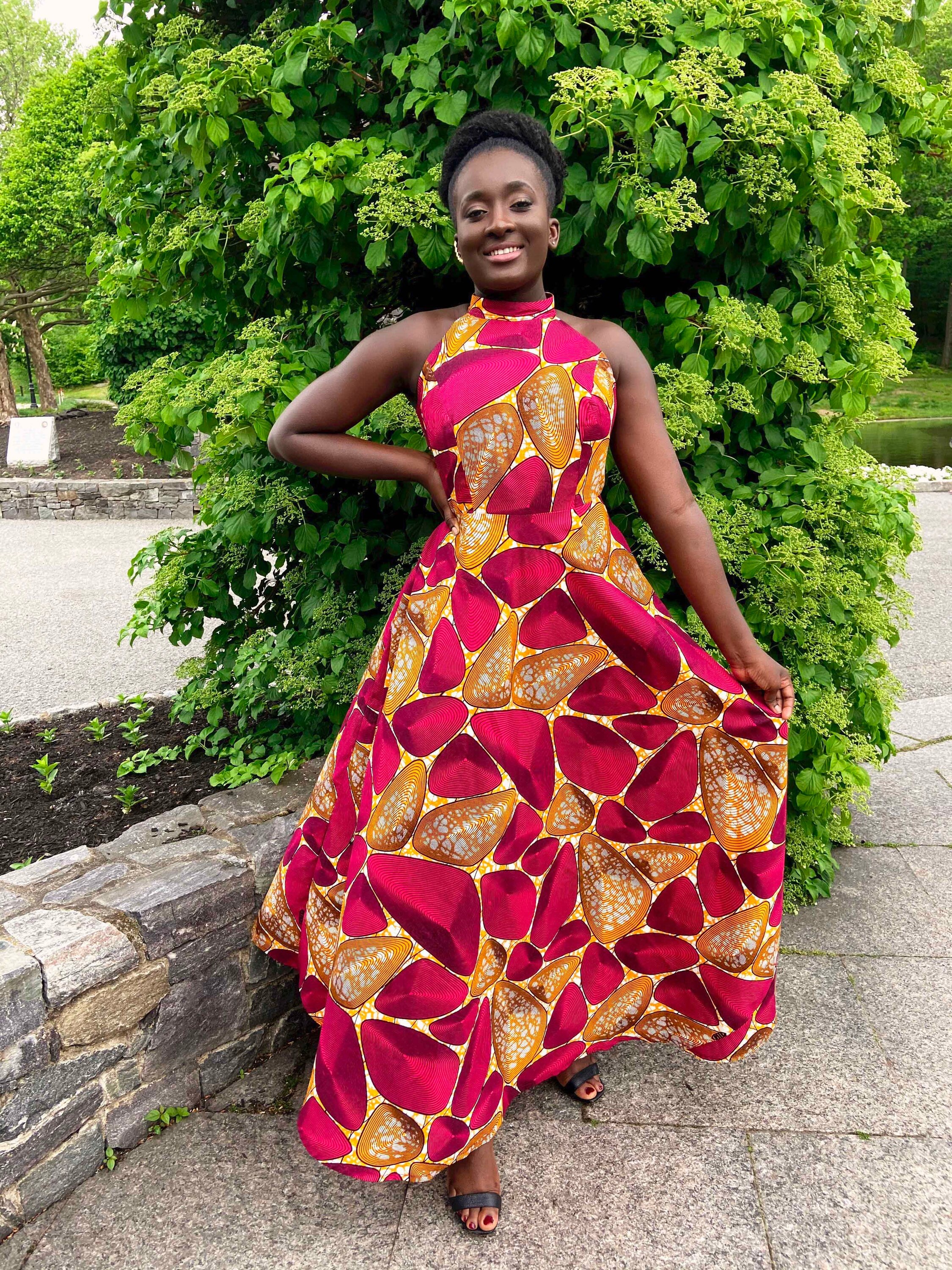 ankara loose dresses