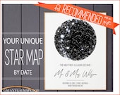 Custom Wedding Gift for Bride and Groom, CUSTOM Star Map, Sky Map Wedding Gift, Personalized Wedding Gifts for Couple, Bridal Shower Gift